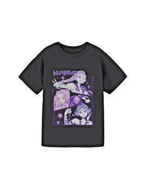 K-Pop Demon Hunters Huntrix Girls Small Short Sleeve Graphic T-Shirt
